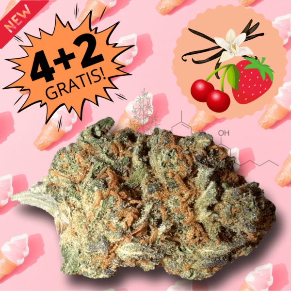 Lwgal weed Strawberry Ice Cream